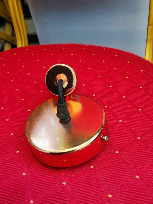 Lampa Złota oprawa Lampka ścienna na ścianę wisząca Kinkiet