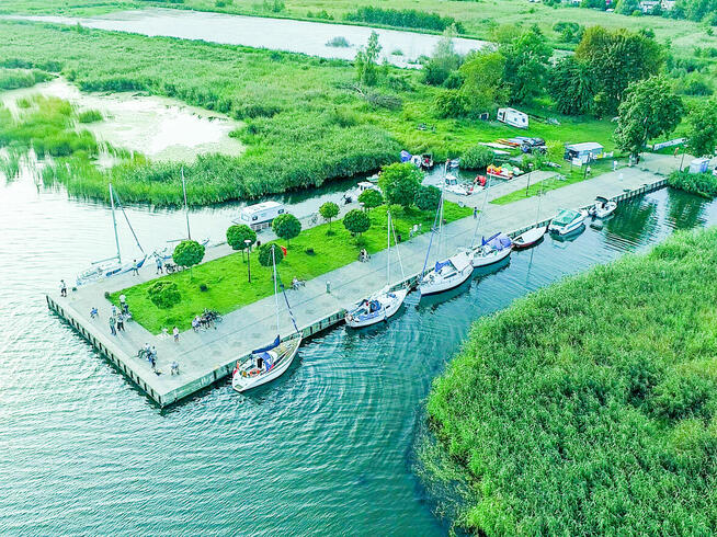 Międzywodzie- 900 m od morza uzbrojone działki na 23 domy