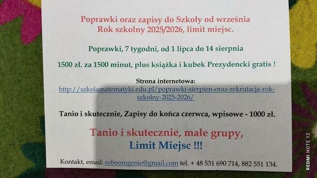 Korepetycje z matematyki