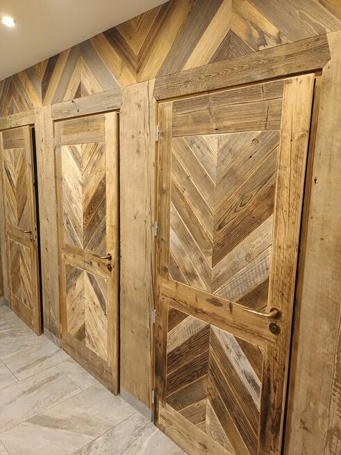 Boazeria stara deska elewacyjna ShouSugi Ban Deska OPALANA