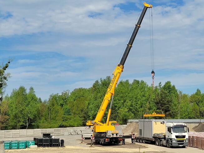 Usługi zwyżką, wycinka drzew, zrąbkowanie gałęzi