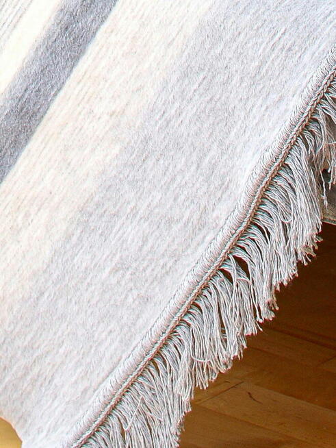 Koc bawełniany polski ciepły 150x200 pled narzuta koce