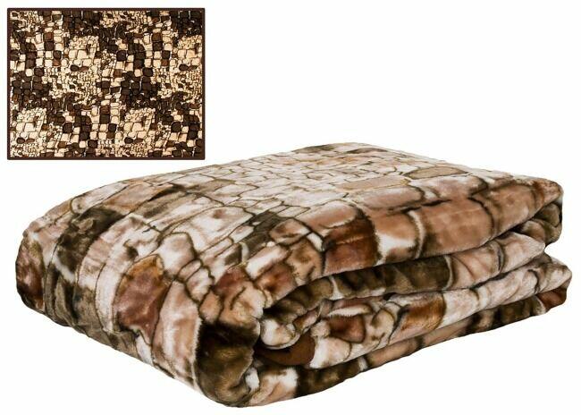 koc akrylowy 160x210 ciepły gruby pled pokrowiec narzuta