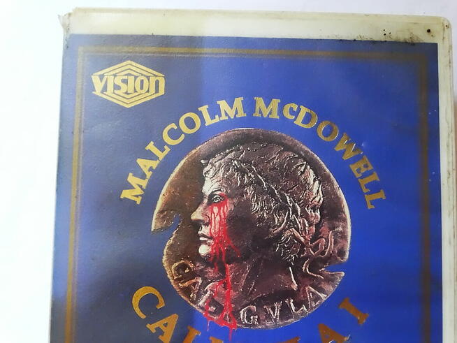 Film Caligula dwie części na dwu kasetach VHS