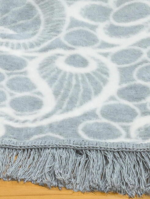 Koc bawełniany polski ciepły 150x200 pled narzuta koce piękn