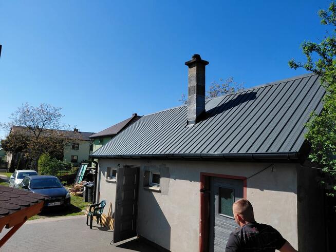 Pokrycia dachowe, wymiany eternitu na trapez