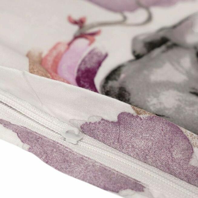 Bawełniana Poszewka Na Poduszkę – Słoniki i Chmurki