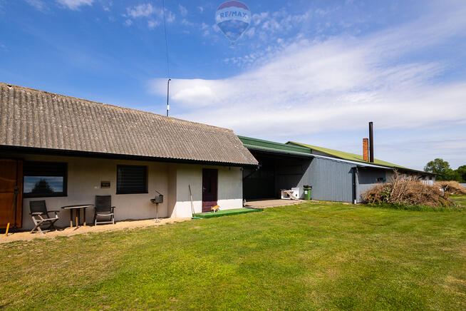 Dom 130m2 na działce 2,18 ha + budynki 550m2