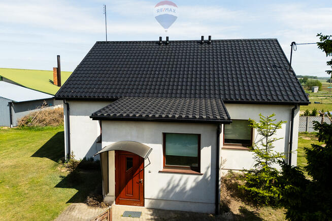 Dom 130m2 na działce 2,18 ha + budynki 550m2