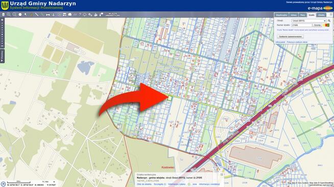 BEZPOŚREDNIO Działka 1500m2 Urzut, ul. Promyka, Plan Zagospodarowania MU