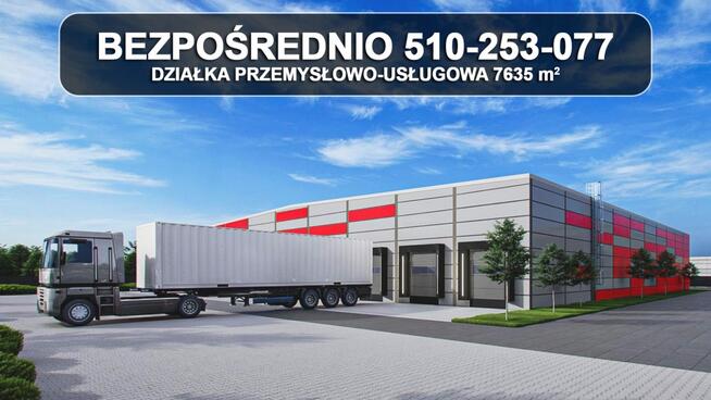 Działka pod magazyny, produkcję i usługi – Nadarzyn, ul. Komorowska BEZPOŚREDNIO