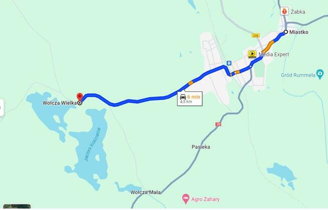 Działka Wołcza Wielka gm. Miastko