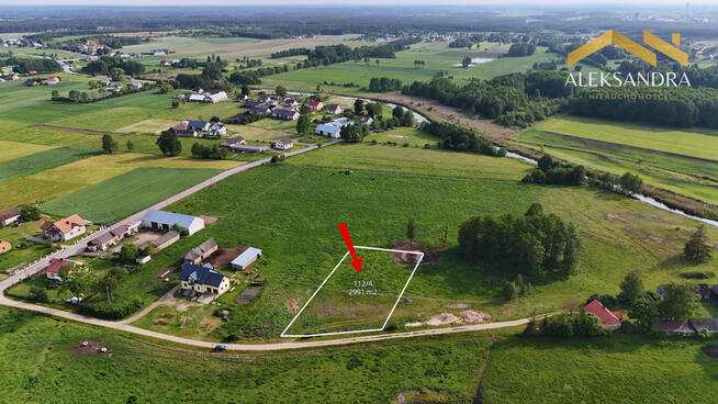 Szymany - urokliwa działka pod zabudowę zagrodową