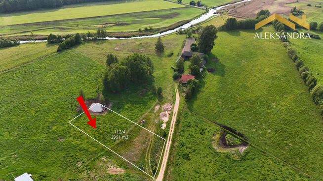 Szymany - urokliwa działka pod zabudowę zagrodową