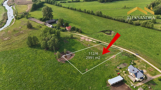 Szymany - urokliwa działka pod zabudowę zagrodową