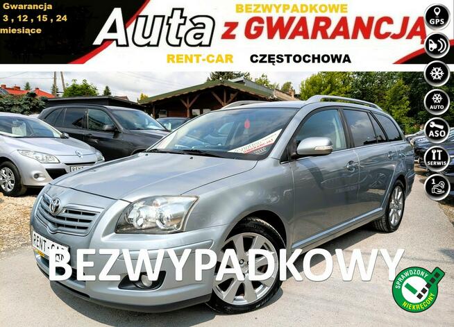 Toyota Avensis 2.0 D4D*OPŁACONY*Bezwypadkowy Klimatronik*Serwis*VIP GWARANCJA 24M