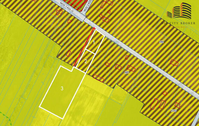 Działka budowlana Moszna gm. Jastków,