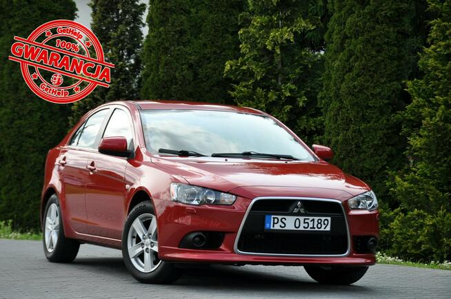Mitsubishi Lancer 1.8i(143KM)*Duża Navi*Klimatyzacja*Welur*Grzane Fotele*I Wł*Alu16"ASO