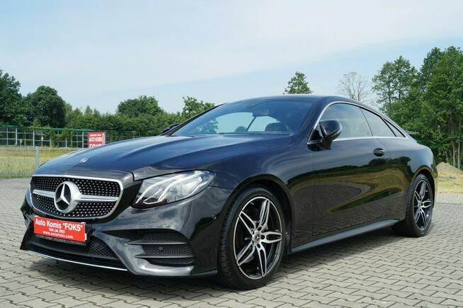 Mercedes E 220 Krajowy Serwis ASO Stan Idealny AMG-Line
