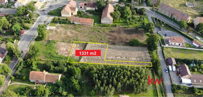 Działka inwestycyjna Wierzbice gm. Kobierzyce, Spacerowa