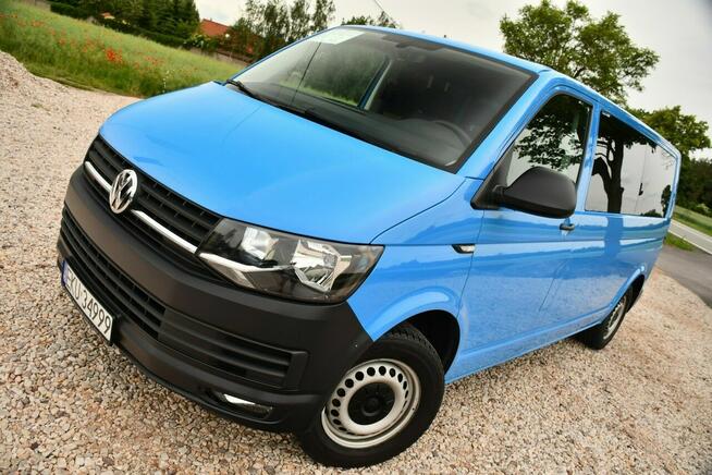 Volkswagen Transporter 2.0TDI#115KM#LONG#9 Osób#Klima#Start Stop#Import DE#Serwis VW#FV 23%!