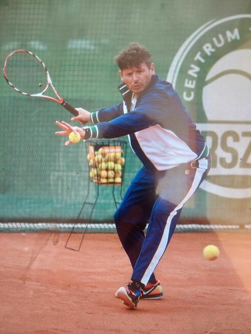 Tenis Lekcje Tenisa Trener Tenisa Nauka Tenisa