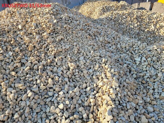 Piasek zasypowy, budowlany, rzeczny - transport 2 - 20 ton