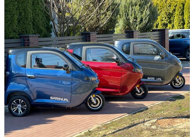 Zacznij handlować naszymi pojazdami SARINI