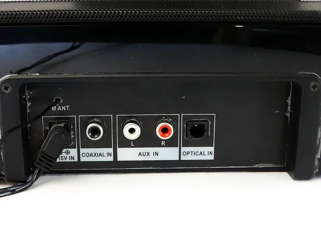 Xoro HSB 75 soundbar z subwooferem, moc 48 W i system audio