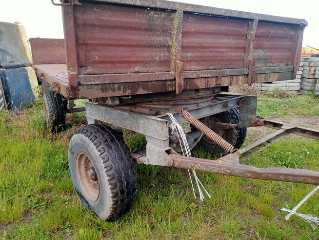 Przyczepa wywrotka d47b zarejestrowana, dowóz