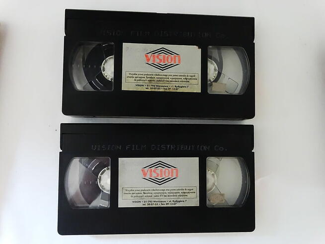 Film Caligula dwie części na dwu kasetach VHS