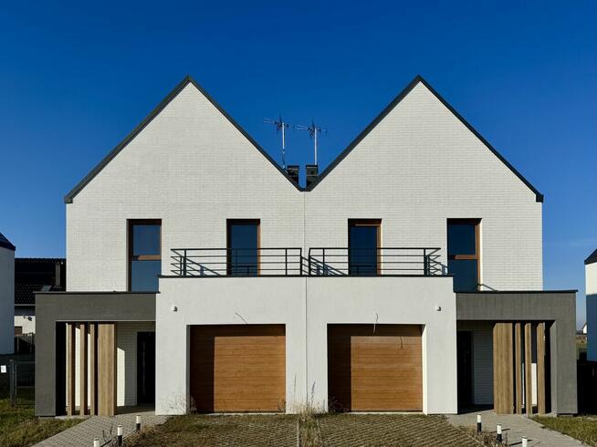 Słoneczny Sadków - bliźniak 4-pok. z garażem i ogródkiem