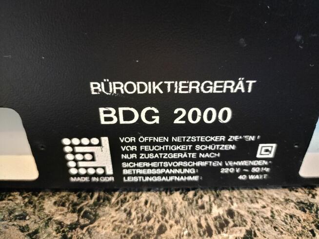 Deck BDG-2000 Magnetofon Germany Vintage