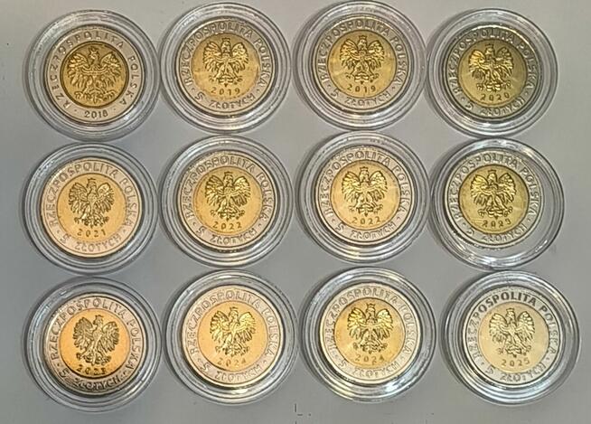 5zł-12 monet okolicznościowych z serii Odkryj Polskę 2018-25