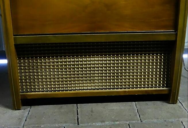 Lampowy odbiornik radiowy Nordmende Caruso 58 - lata produkc