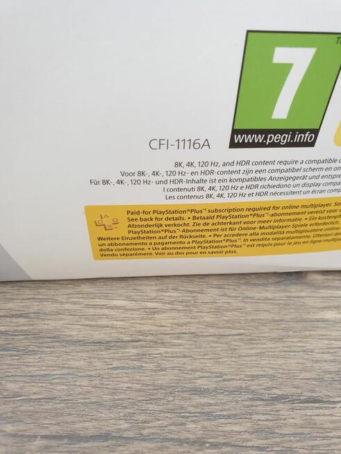 Konsola Sony Playstation 5 z napędem