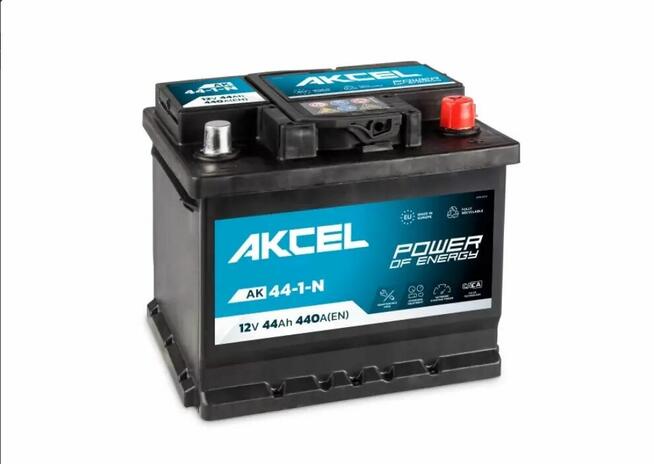 Akumulator AKCEL 44Ah 440A