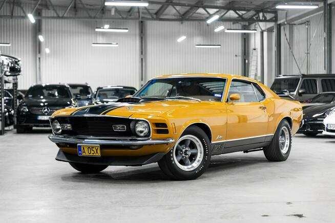 Mach 1 1970. 5.8L 300 KM. Pełna dokumentacja. Silnik Ford Racing.