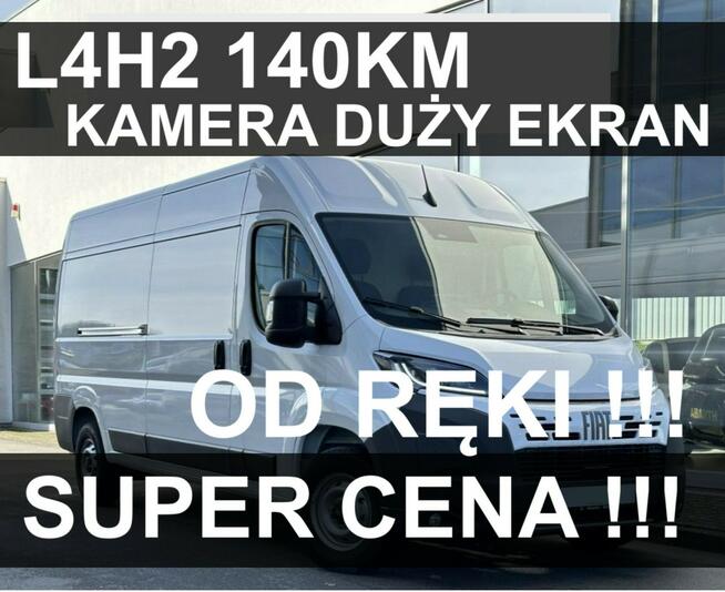 Fiat Ducato L4H2 140KM Super Niska Cena ! Dostępny od ręki ! Kamera ! 1484 zł
