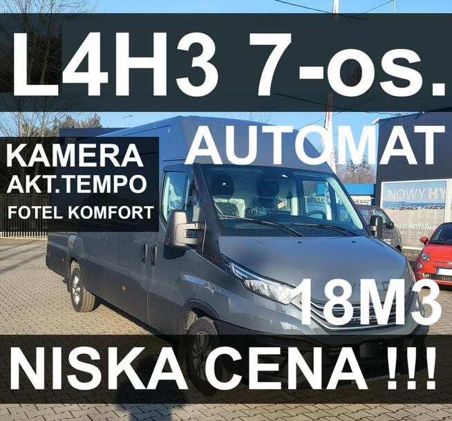 Iveco Daily 35S18A8H V 7-os. Brygadowy L4H3 18m3 176KM Dostępny od ręki ! 2680 zł
