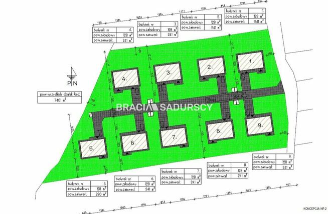 Działka inwestycyjna Podstolice gm. Wieliczka
