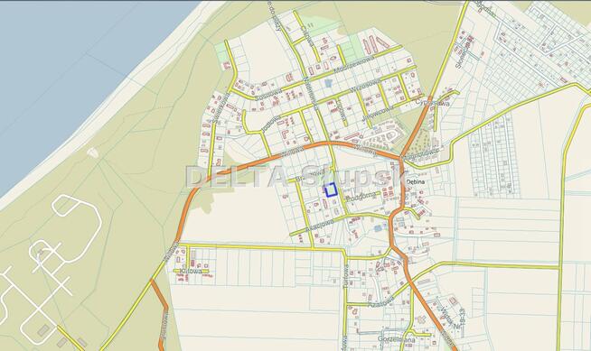 Działka budowlana Dębina gm. Ustka, Jesionowa