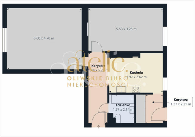 74 m² z balkonem i miejscem parkingowym – Gdynia