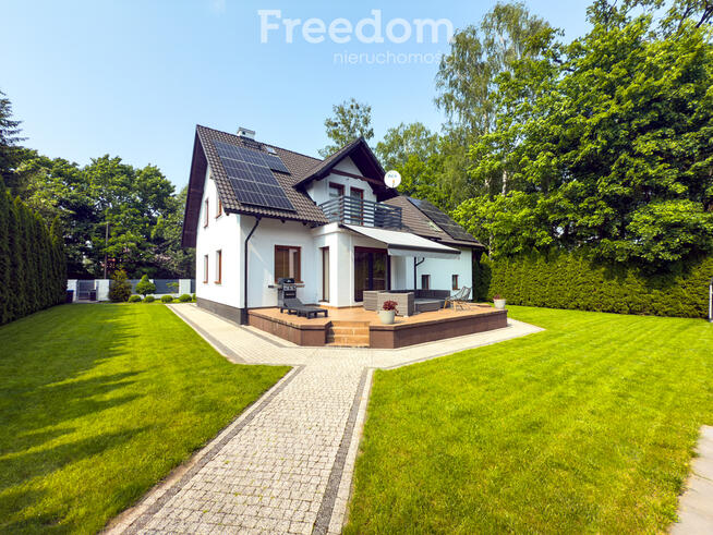Mazury, nowoczesny dom,  Ostróda ul. Turystyczna