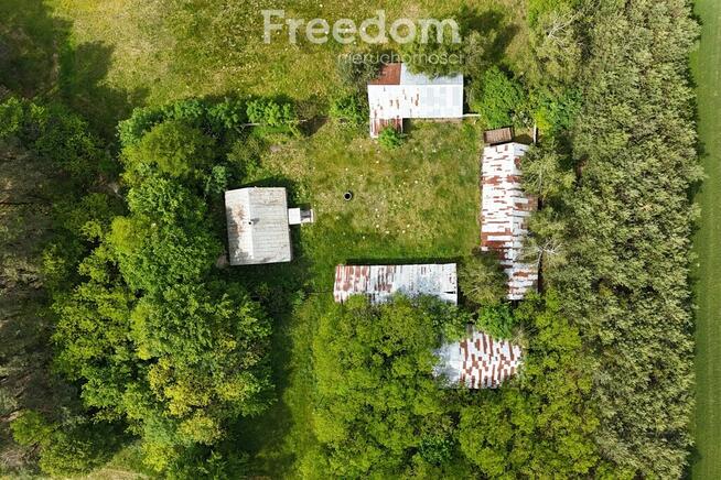 Urokliwe siedlisko w pobliżu rzeki Liwiec