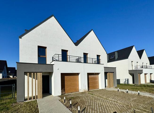 Słoneczny Sadków - bliźniak 4-pok. z garażem i ogródkiem