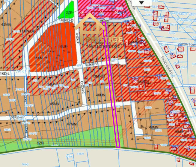 Działka budowlana 2088m2 Konin-Pawłówek