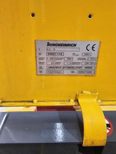 Wózek widłowy elektryczny Jungheinrich EJC 14