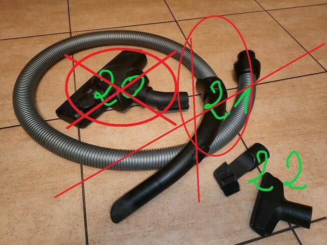 NA CZĘŚCI Electrolux Ergoeasy model ZTF7620 2100W