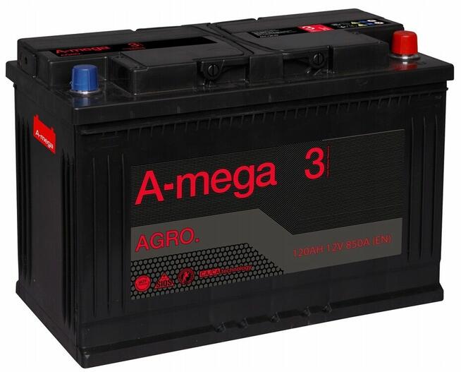 Akumulator AMEGA Agro 12V 120Ah 850A